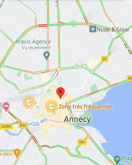 Hyper Centre Annecy Et Bord Du Lac Екстериор снимка